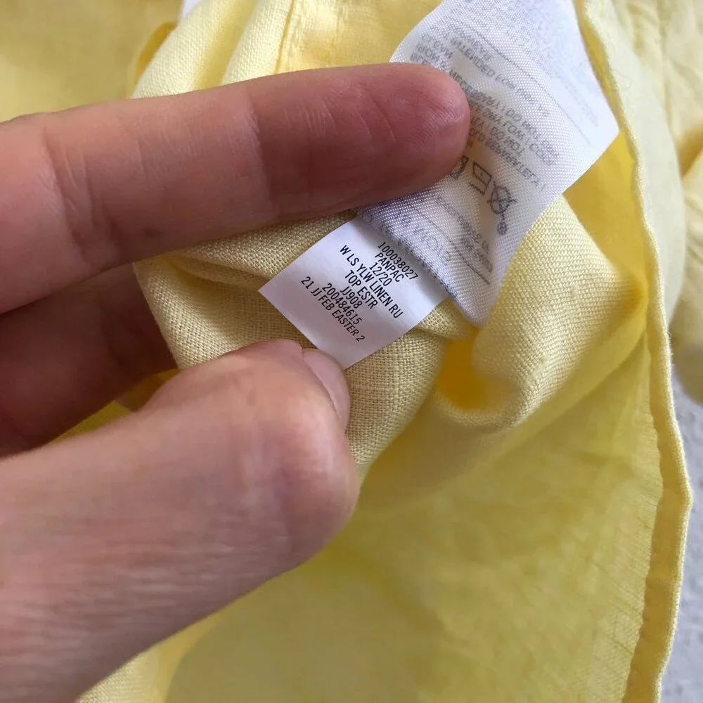 NWT JANIE &‎ JACK The 100% Linen Shirt Size 12/18 Months